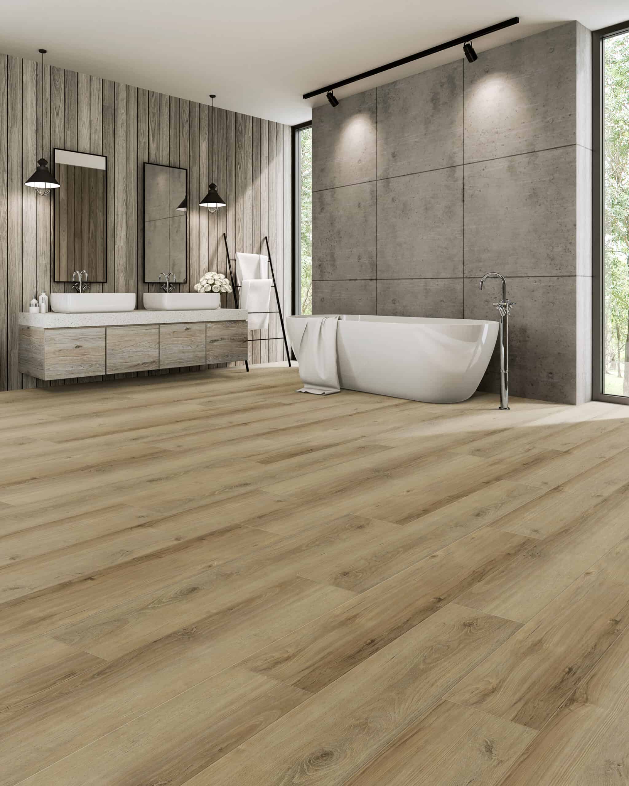 Titan Surfaces Essentials Tropical Walnut 9" TW05-5004 Luxury Vinyl Plank
