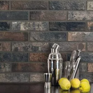 Bristol Series Dark Brick Look Tile