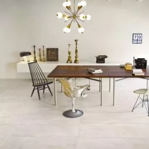 Icon Bone White Cement Look Tile