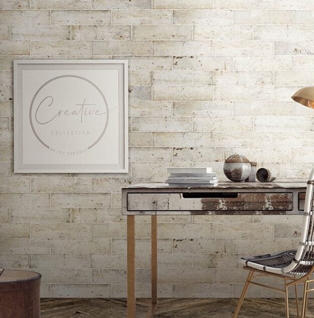 Norai White Porcelain Wall Tile