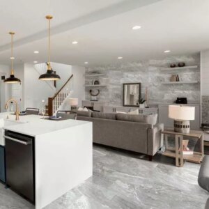 Marbles Oniciato Grey Marble Look Tile