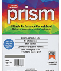 Custom Prism Ultimate Performance Grout - Charcoal