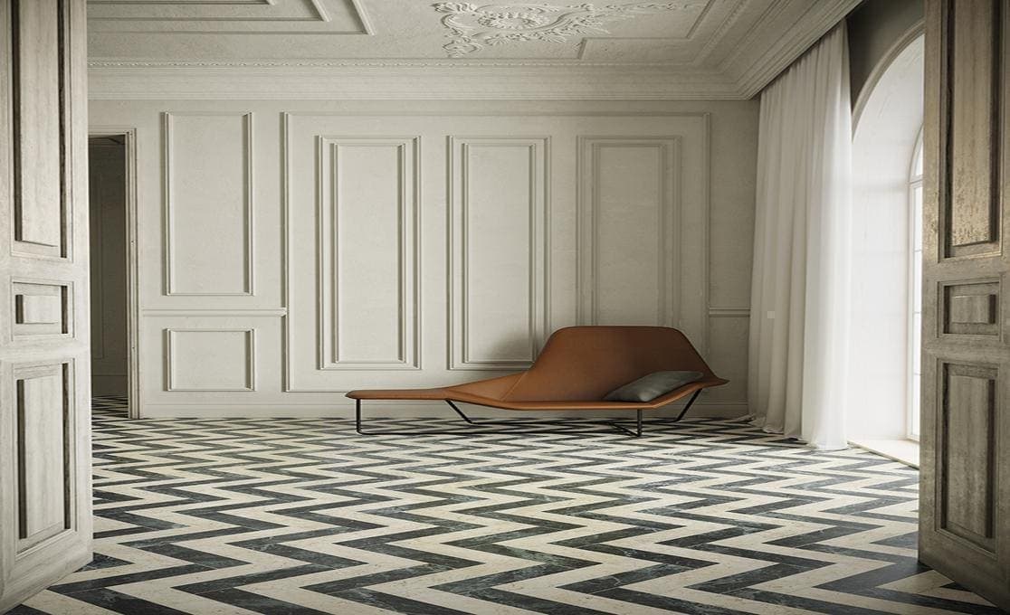 Marmarea Rosso Verdi Alpi Marble Look Tile